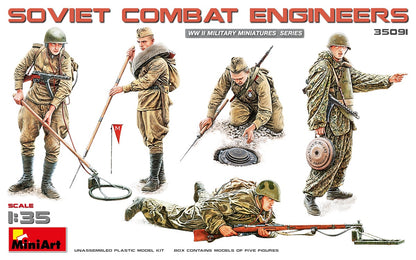 MiniArt Soviet Combat Engineers - 35091 box art