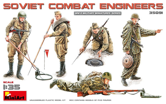 MiniArt Soviet Combat Engineers - 35091 box art