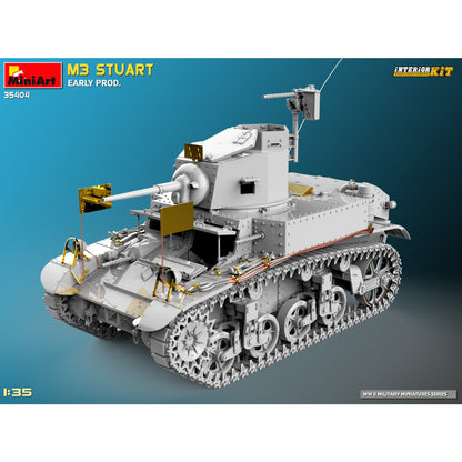 MiniArt 1/35 Military - M3 Stuart Early Prod, Interior Kit - 35404