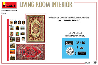 MiniArt 1/35 Military - Living Room Interior - 35646