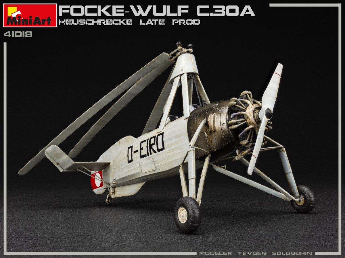 MiniArt 1/35 Aircraft - Focke-Wulf Fw C.30A Heuschrecke Late - 41018