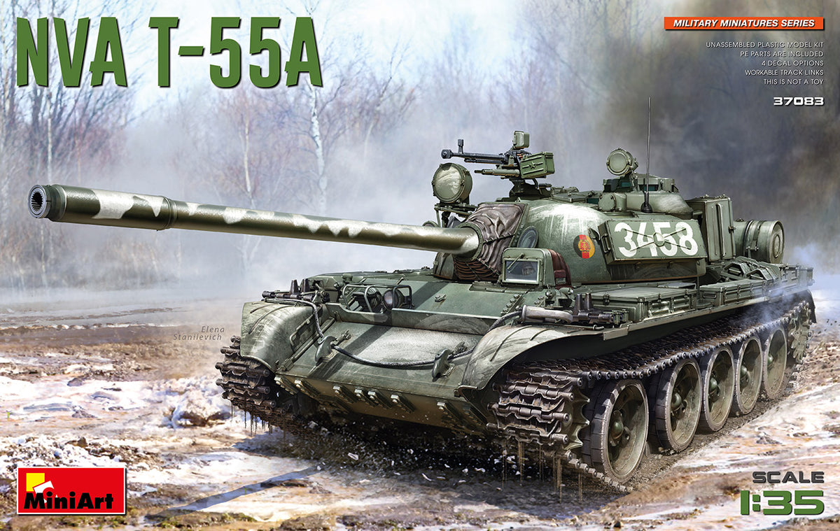 MiniArt NVA T-55A - 37083 box art