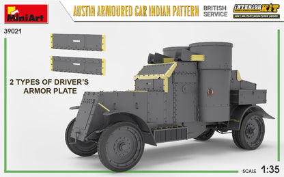 MiniArt 1/35 Military - Austin Armored Car (Indian / British) - 39021