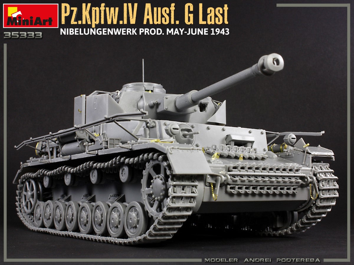 MiniArt 1/35 Military - Pz.Kpfw.IV Ausf G Last / H Early - 35333