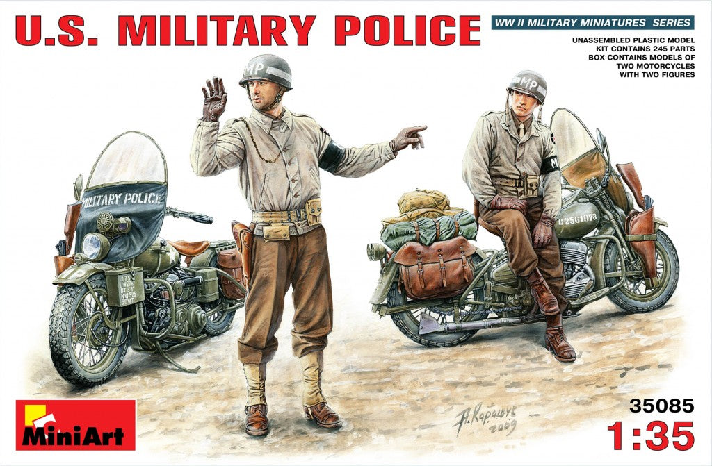 MiniArt US Military Police - 35085 box art