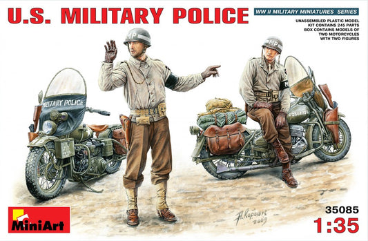 MiniArt US Military Police - 35085 box art