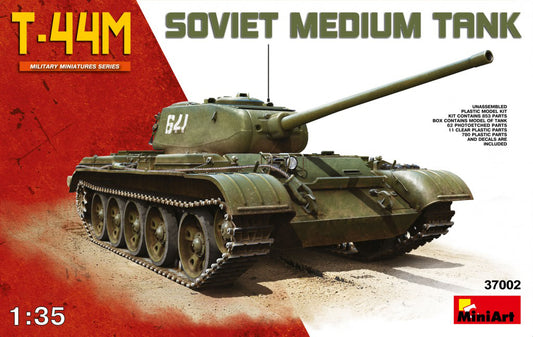 MiniArt T-44M Soviet Medium Tank - 37002 box art