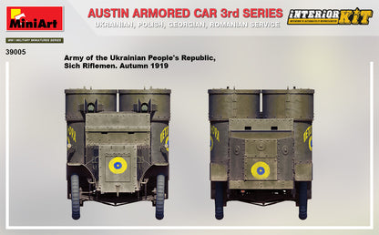 MiniArt 1/35 Military - Austin Armored Car (Interior Kit) - 39005