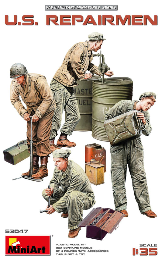 MiniArt US Repairmen - 53047 box art
