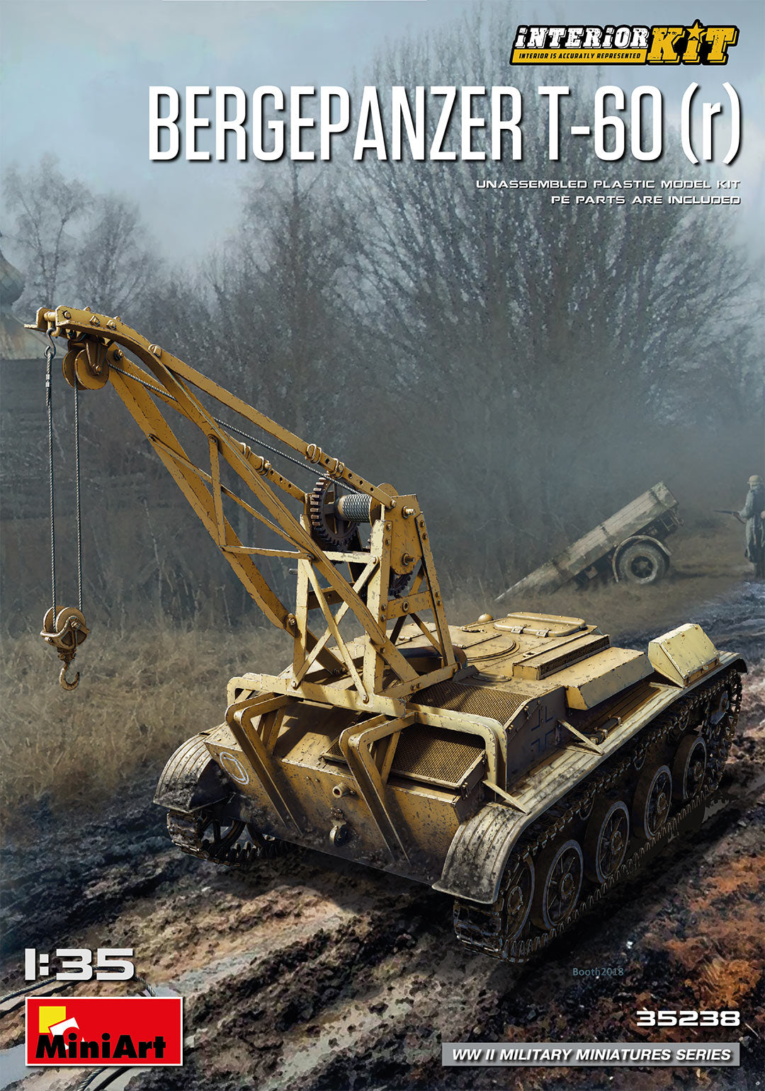 MiniArt Bergepanzer T-60 (r) Interior Kit - 35238 box art