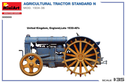 MiniArt 1/35 Vehicles - Agricultural Tractor Standard N Mod 1934 - 38088