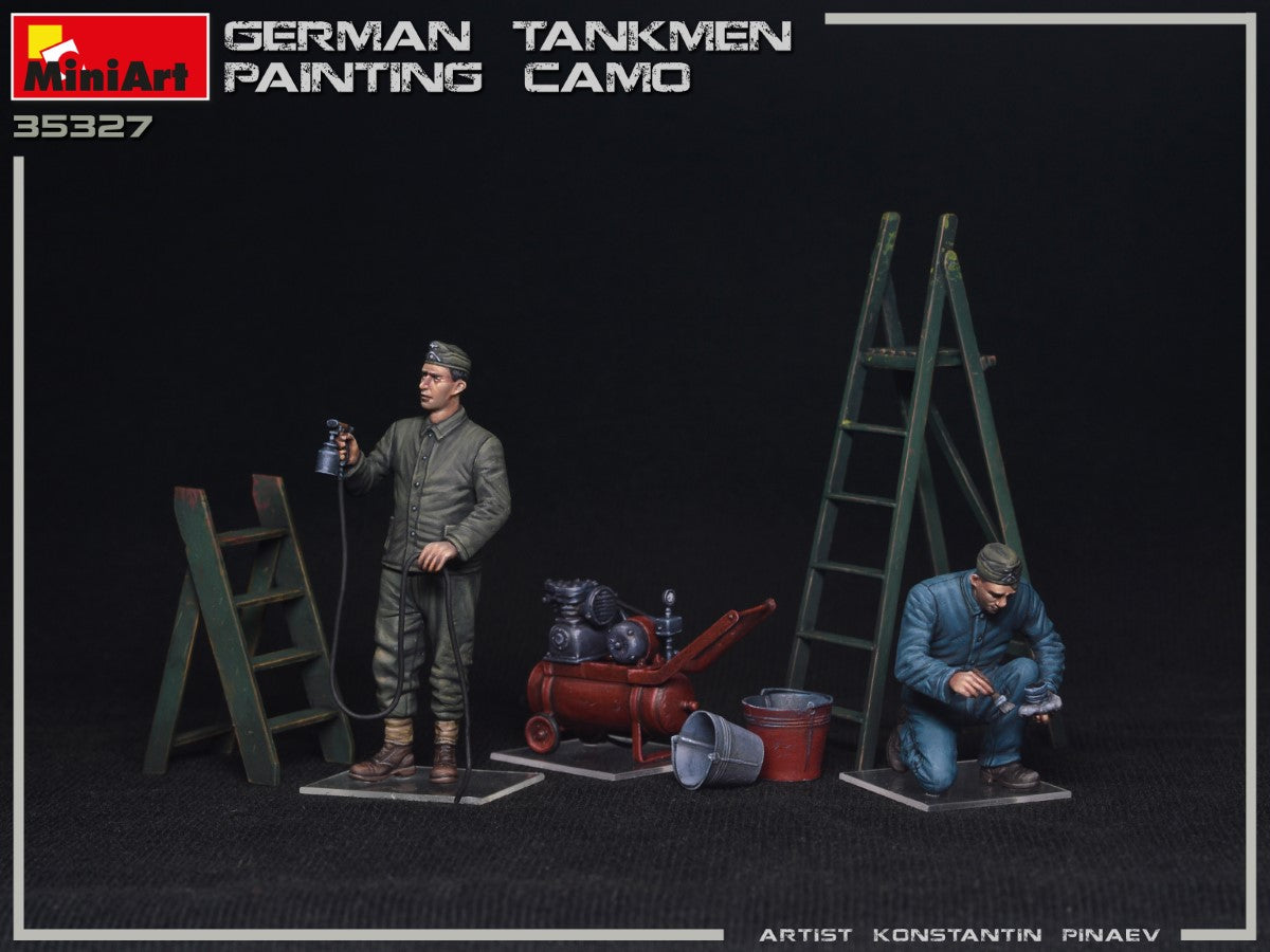 MiniArt 1/35 Military - German Tankmen, Painting Camo - 35327