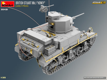 MiniArt 1/35 Military - British Stuart Mk.I 'Honey' Early (Int Kit) - 35421