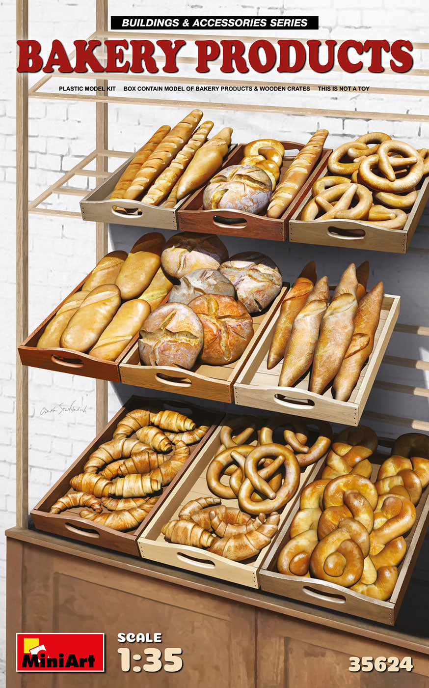 MiniArt Bakery Products - 35624 box art
