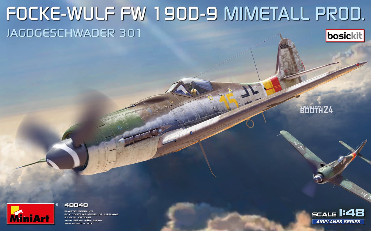 MiniArt Focke-Wulf Fw 190D-9 Mimetall Jagdgeschwader - 48040 box art