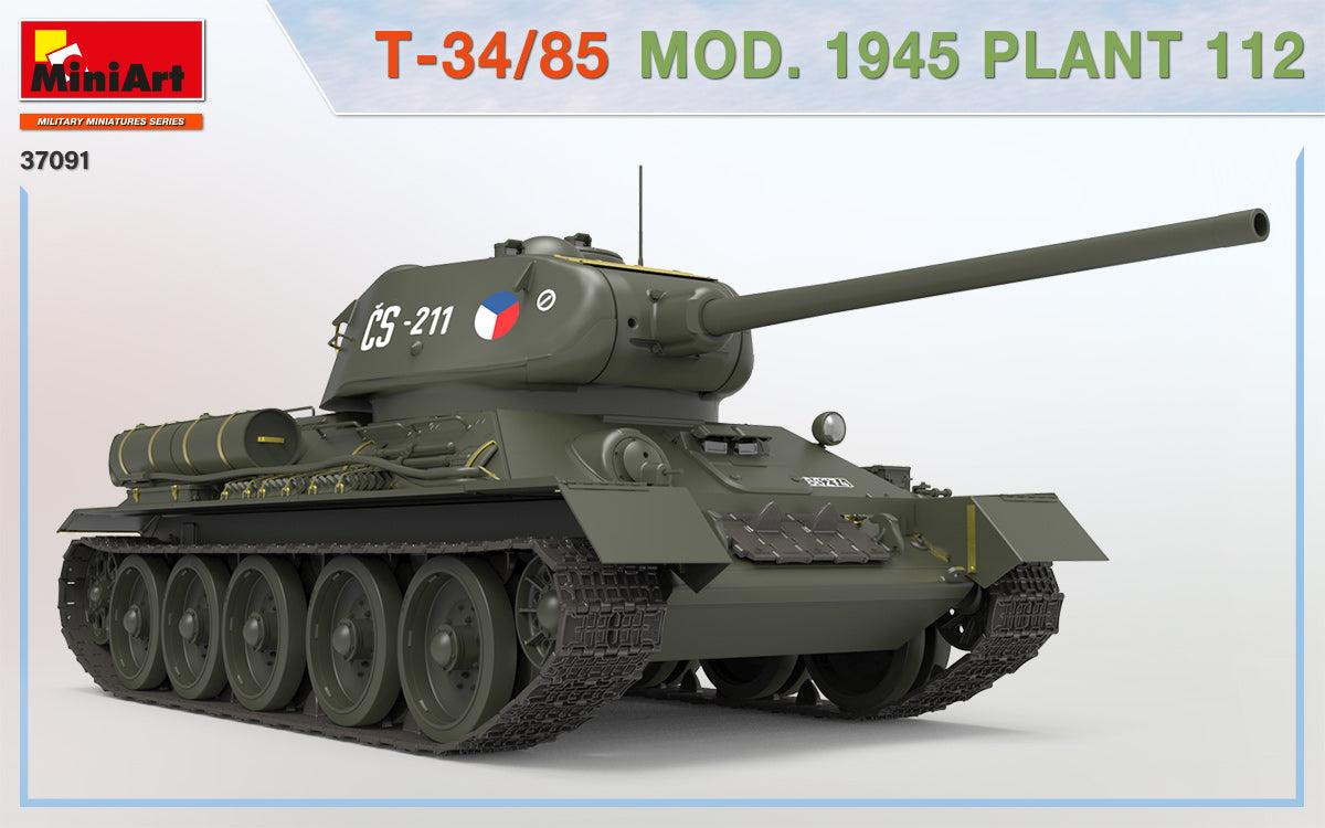 MiniArt 1/35 Military - T34/85 Mod. 1945. Plant 112 - 37091