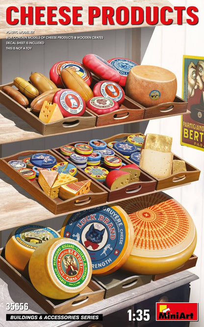 MiniArt Cheese Products - 35656 box art