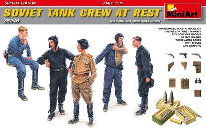 MiniArt Soviet Tank Crew at Rest Special Edition - 35246 box art