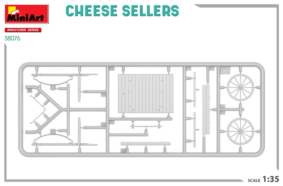 MiniArt 1/35 Military - Cheese Sellers - 38076