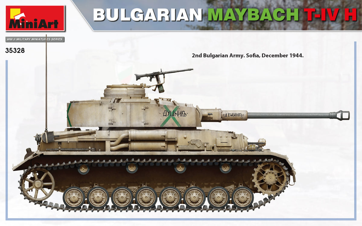 MiniArt 1/35 Military - Bulgarian Maybach T-IV H Tank - 35328