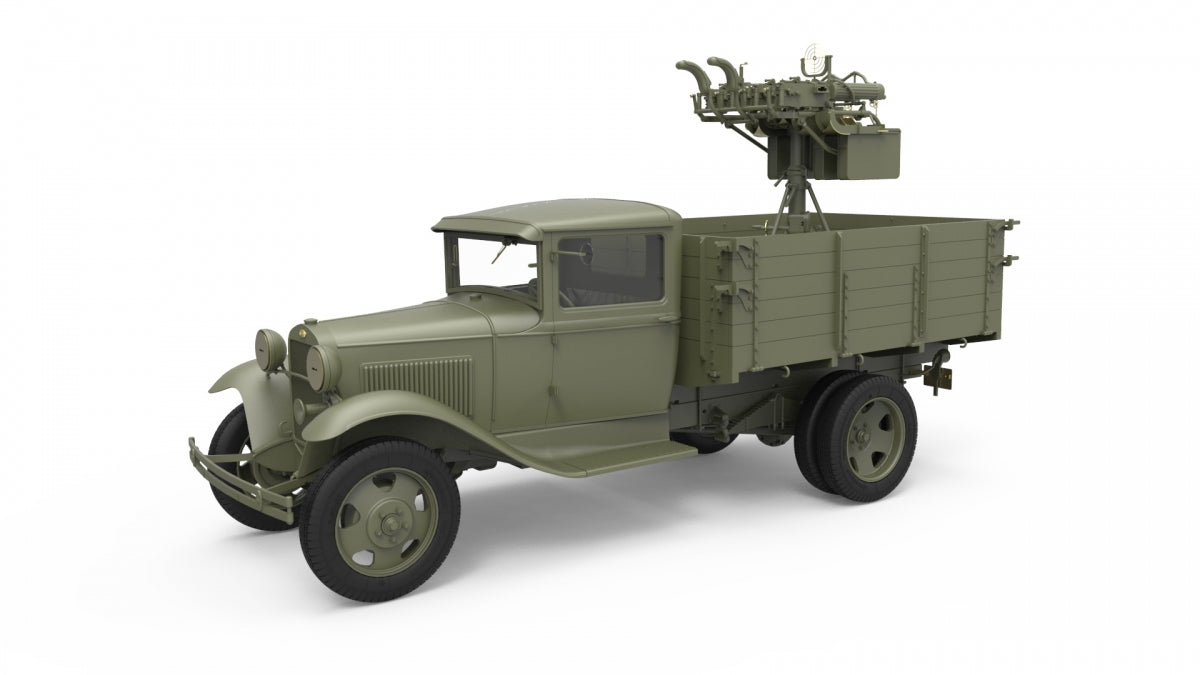 MiniArt 1/35 Military - Soviet 1.5t Truck w/ M-4 Maxim AA Gun - 35186