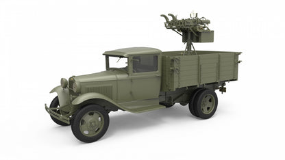 MiniArt 1/35 Military - Soviet 1.5t Truck w/ M-4 Maxim AA Gun - 35186