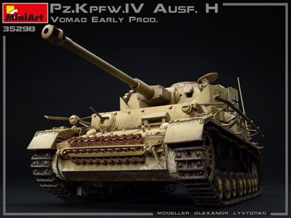 MiniArt 1/35 Military - Pz.Kpfw.IV Ausf. H Vomag Interior Kit - 35298