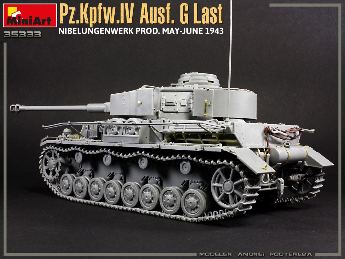 MiniArt 1/35 Military - Pz.Kpfw.IV Ausf G Last / H Early - 35333