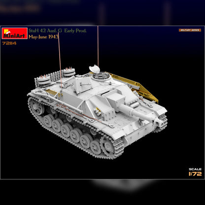 MiniArt 1/72 Military - StuH 42 Ausf. G Early Prod - 72114