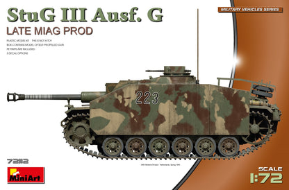 MiniArt StuH 42 Ausf. G Late Miag Prod - 72112 box art