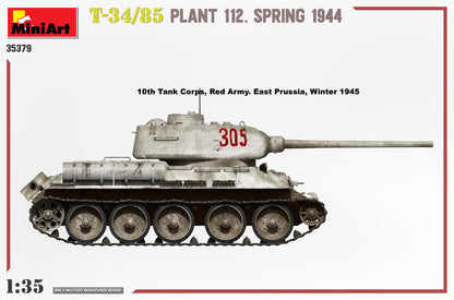 MiniArt 1/35 Military - T-34-85 Plant 112. Spring 1944 - 35379