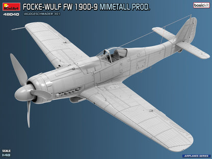 MiniArt 1/48 Aircraft - Focke-Wulf Fw 190D-9 Mimetall Jagdgeschwader - 48040