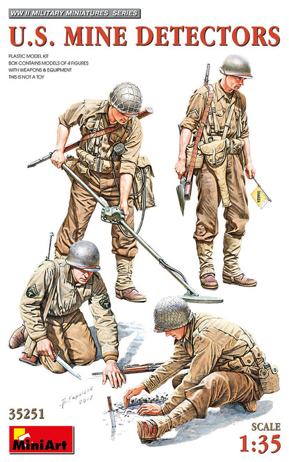 MiniArt US Mine Detectors - 35251 box art