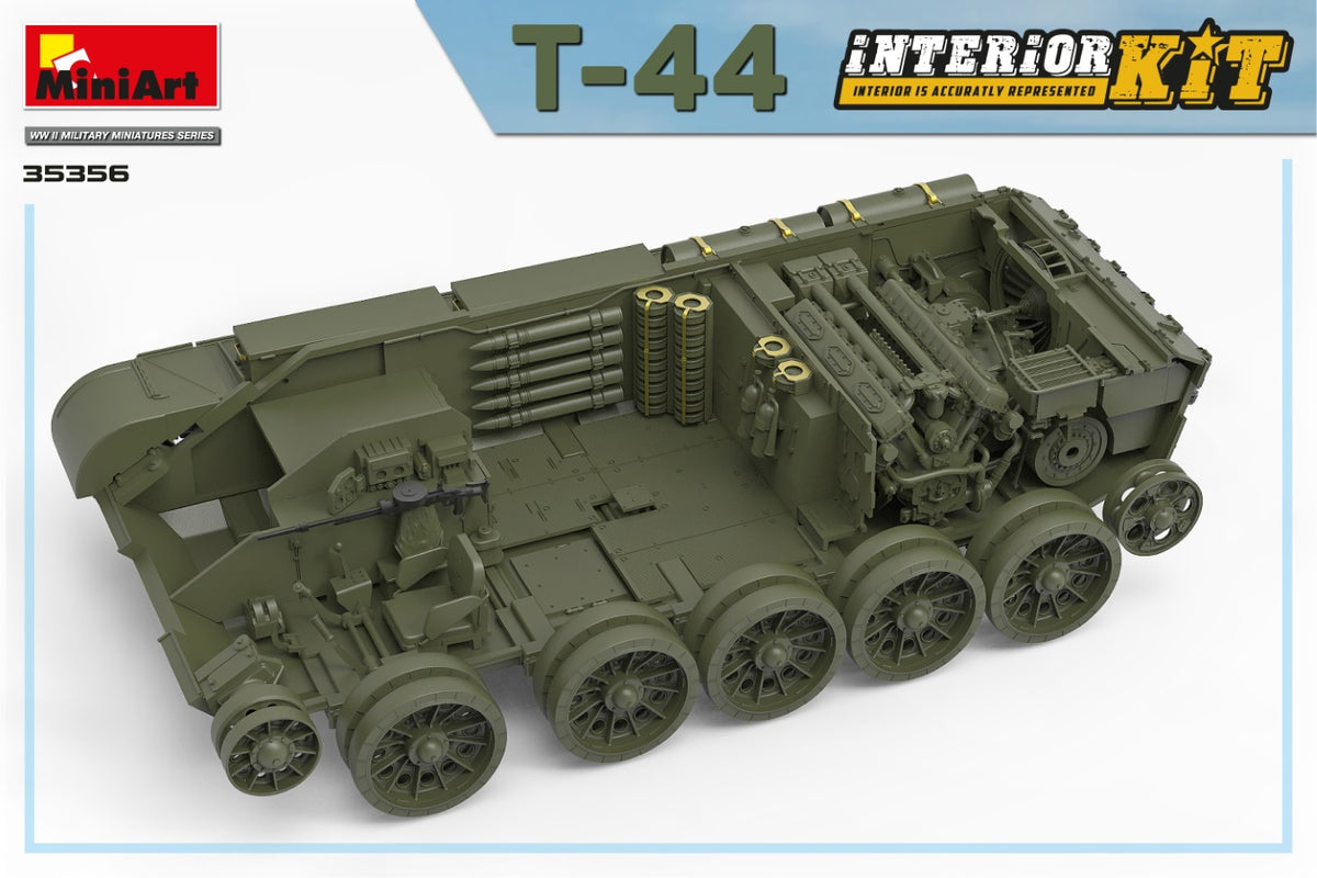 MiniArt 1/35 Military - T-44 Interior Kit - 35356