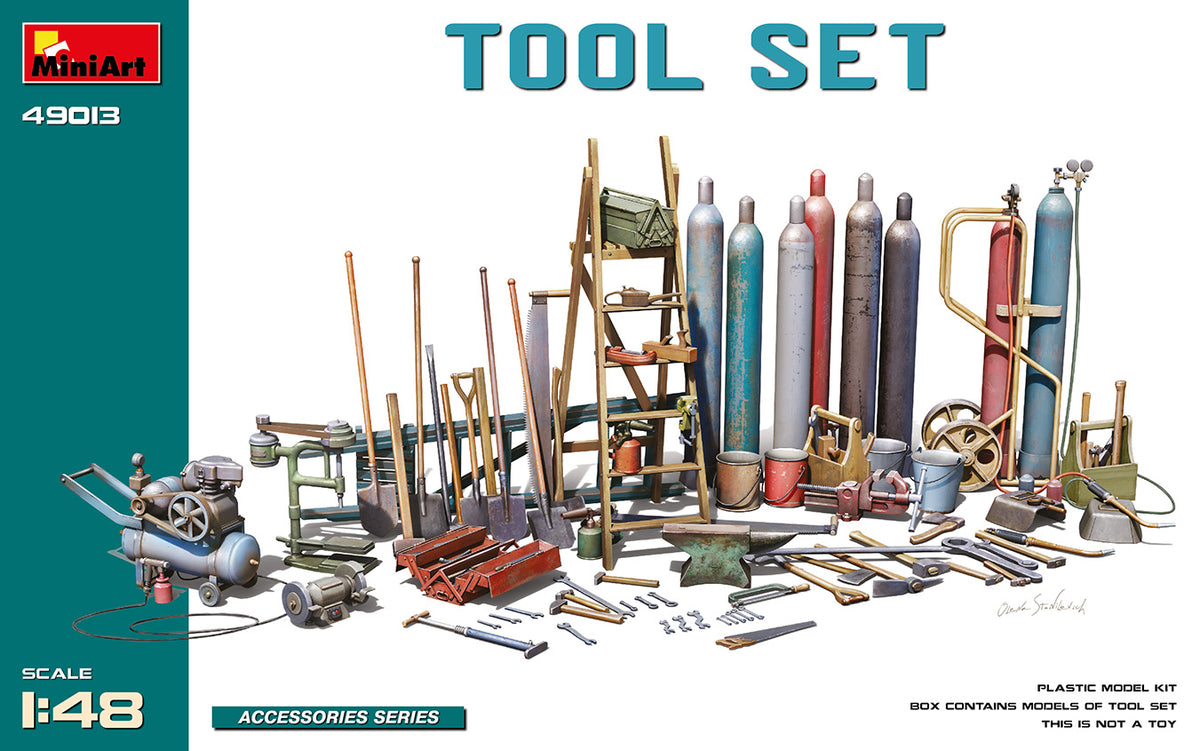 MiniArt Tool Set - 49013 box art