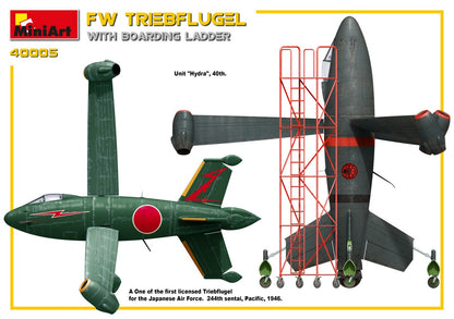 MiniArt 1/35 Aircraft - Focke-Wulf Triebflugel & Boarding Ladder - 40005