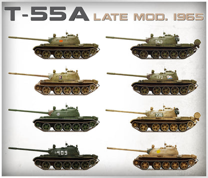 MiniArt 1/35 Military - T-55A Late Mod. 1965 Soviet Tank - 37023
