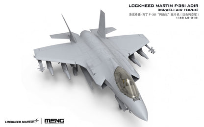 Meng 1/48 F-35I Adir Israeli Stealth Fighter model kit LS-018, image 7