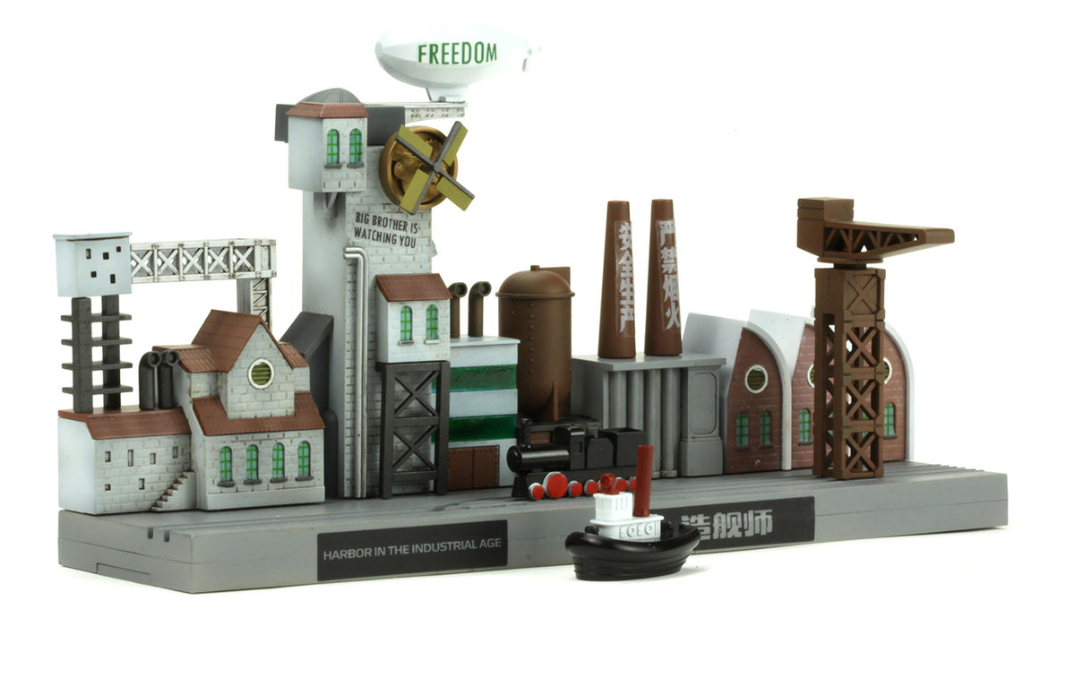 Meng Warship Builder Harbour in the Industrial Age WB-006, image 3
