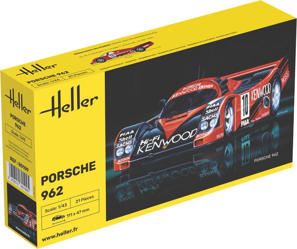 Heller - Porsche 962 80109