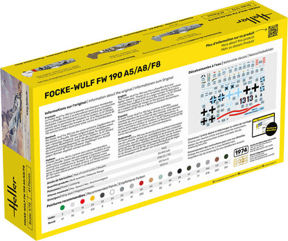 Heller STARTER KIT FW 190 A5/A8/F8 1:72