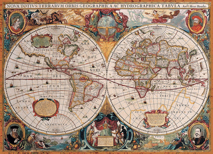 Eurographics Antique World Map EG60001997 – puzzle image