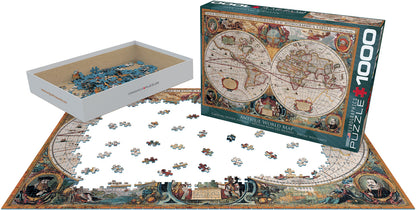 Eurographics Antique World Map EG60001997 – lifestyle
