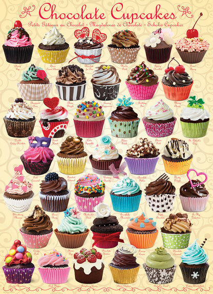 Eurographics Chocolate Cupcakes EG60000587 – puzzle image