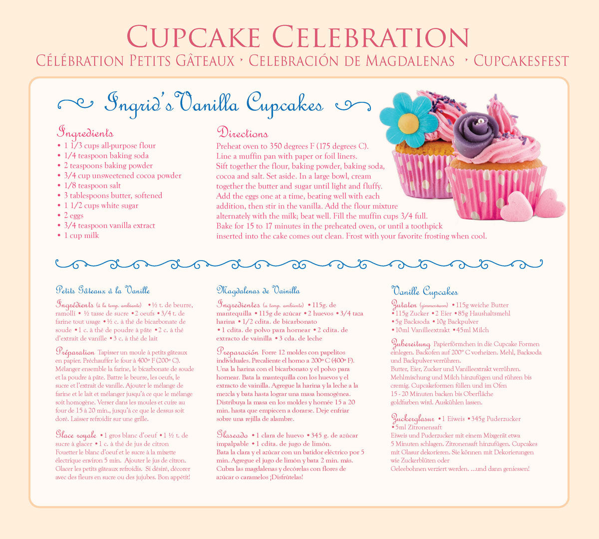 Eurographics Cupcake Celebration EG60000586 – detail 2