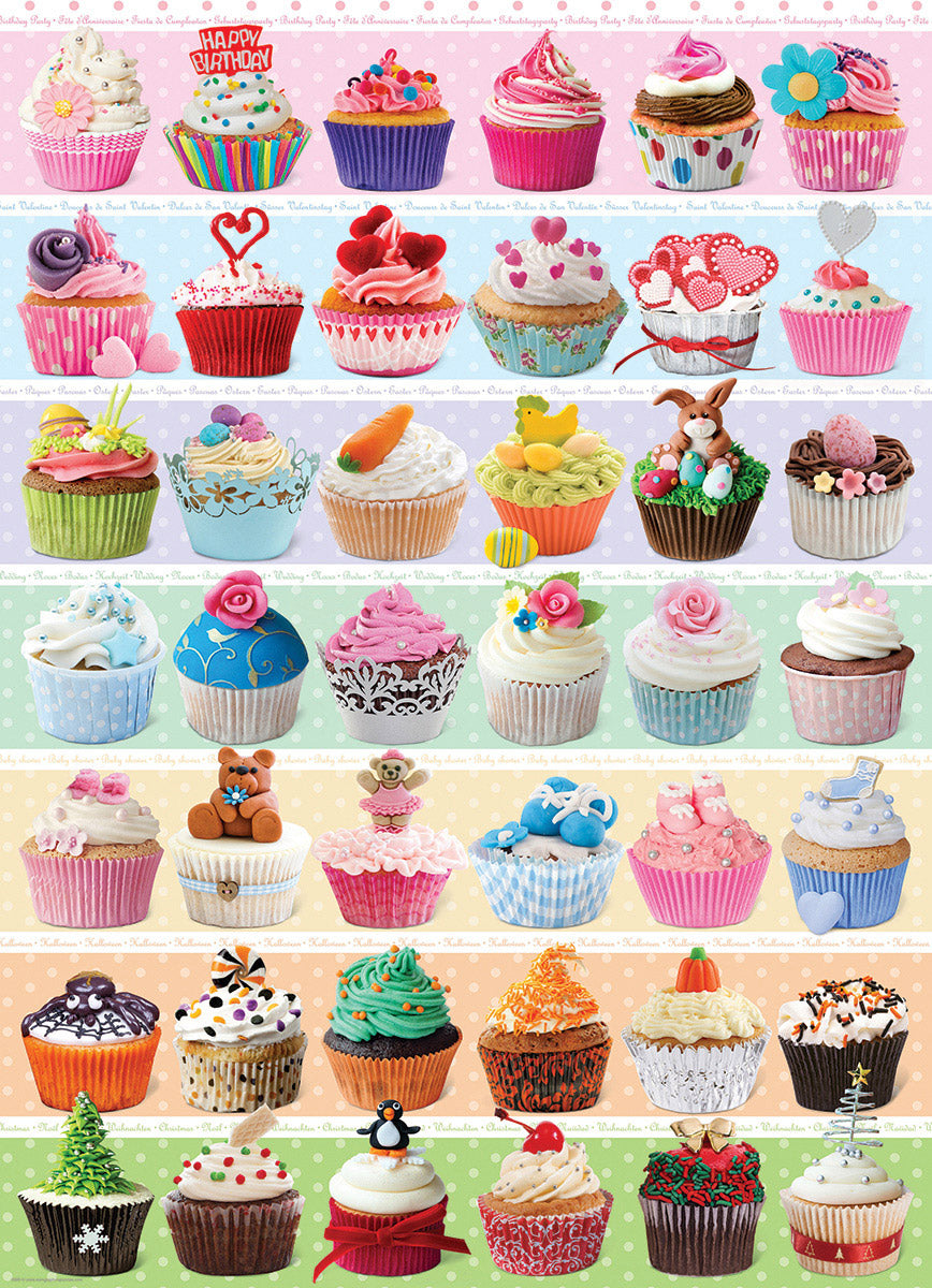 Eurographics Cupcake Celebration EG60000586 – puzzle image