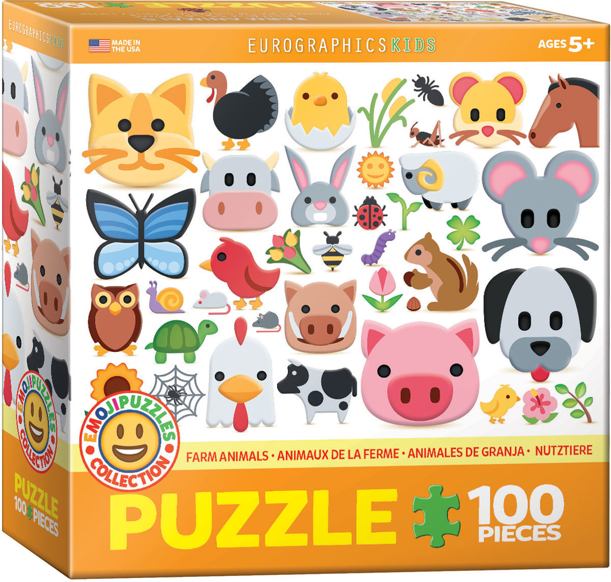 Eurographics Farm Animals - Emojis EG61005379 – box