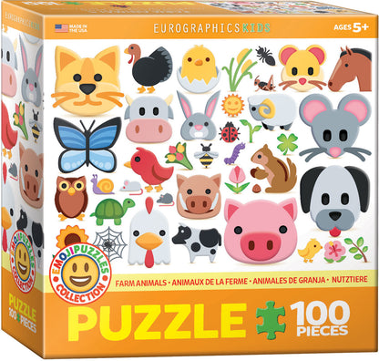 Eurographics Farm Animals - Emojis EG61005379 – box
