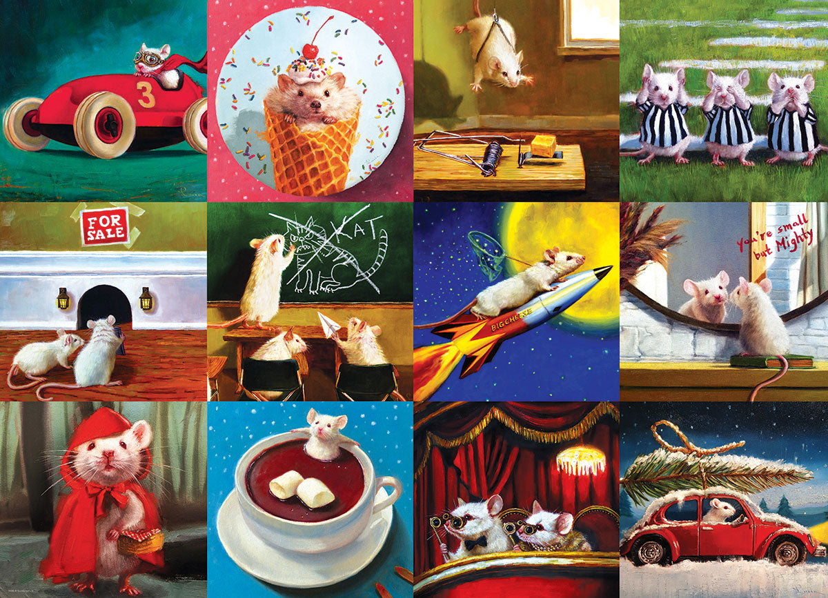 Eurographics Funny Mice EG60005695 – puzzle image