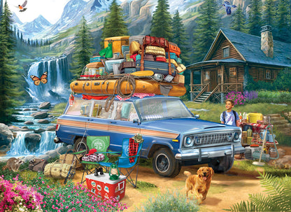 Eurographics Loading the Jeep Wagoneer EG60005867 – puzzle image
